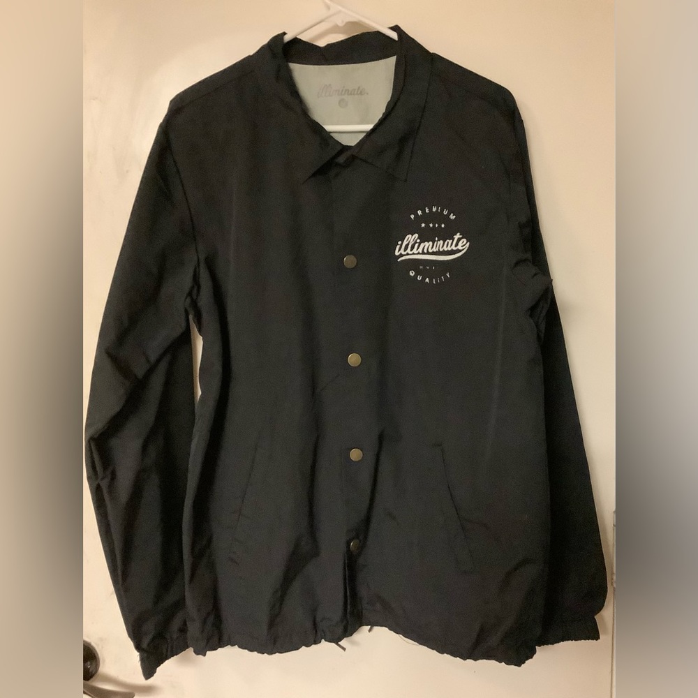 Illiminate Mens Windbreaker Jacket